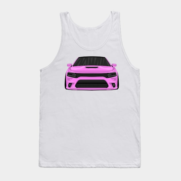 DODGE CHARGER VIOLET Tank Top by VENZ0LIC